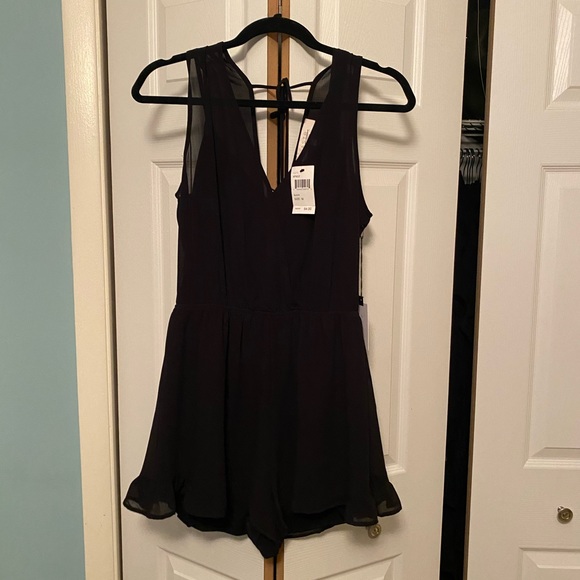 Astr Pants - ASTR Black Romper